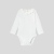 Baby girl bodysuit with petal collar Baby girl bodysuit with petal collar