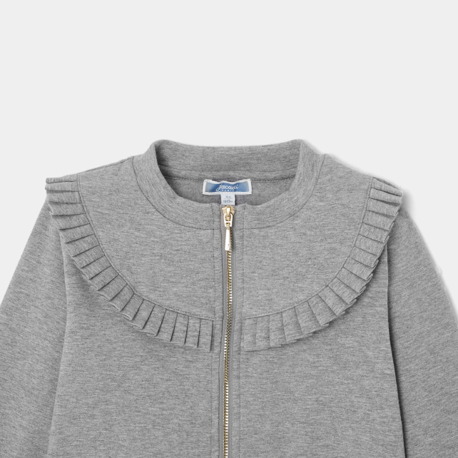 Girl zippered cardigan Girl zippered cardigan
