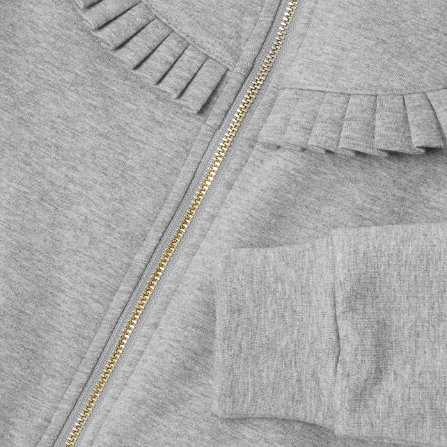 Girl zippered cardigan Girl zippered cardigan