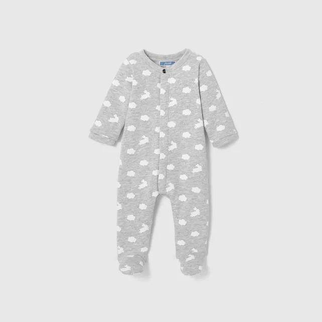 Baby boy fleece footed pajamas