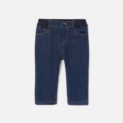 Toddler boy lined jeans