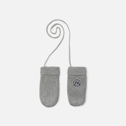 Baby boy fleece-lined mittens