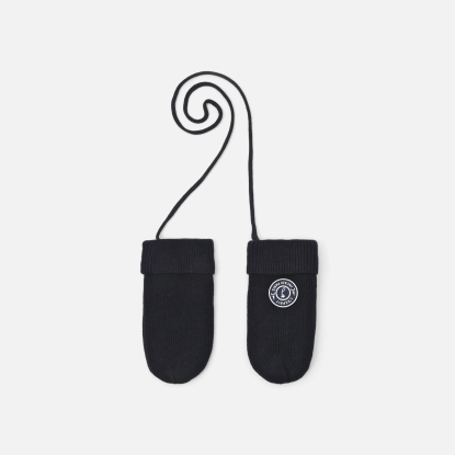 Baby boy fleece-lined mittens