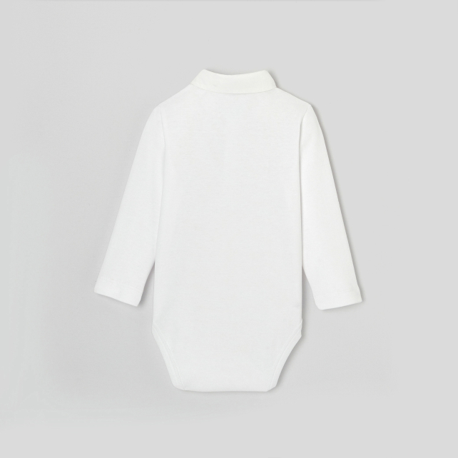 Baby boy Oxford collar bodysuit Baby boy Oxford collar bodysuit