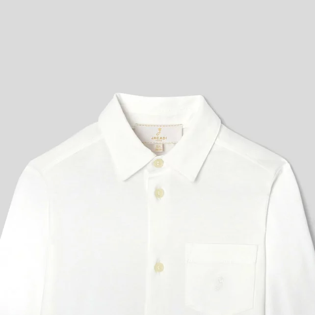 Boy mercerized cotton shirt