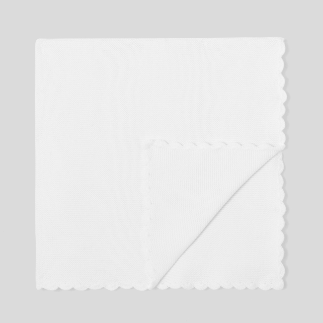 Scalloped blanket Scalloped blanket