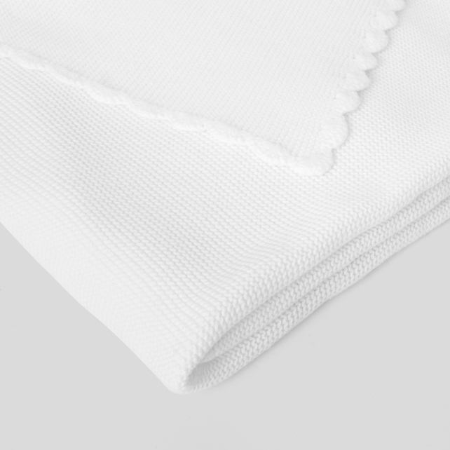 Scalloped blanket Scalloped blanket