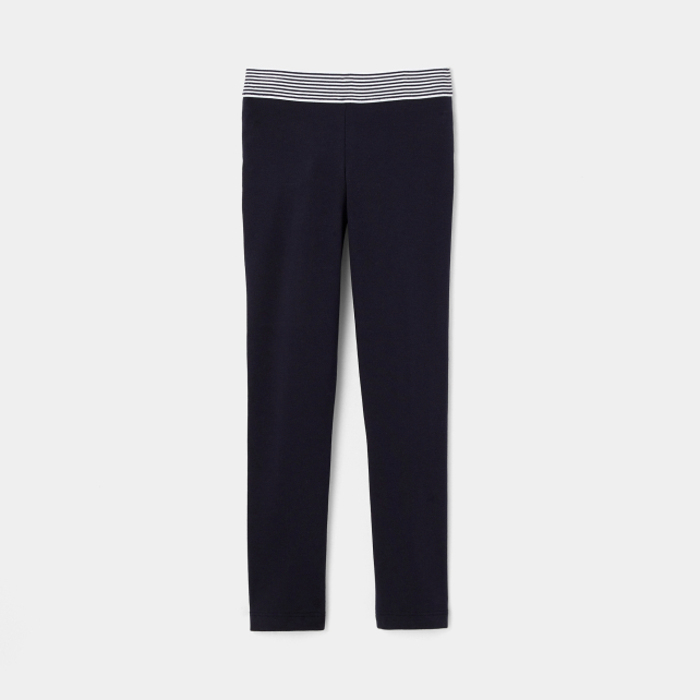 Girl cotton piqué leggings Girl cotton piqué leggings