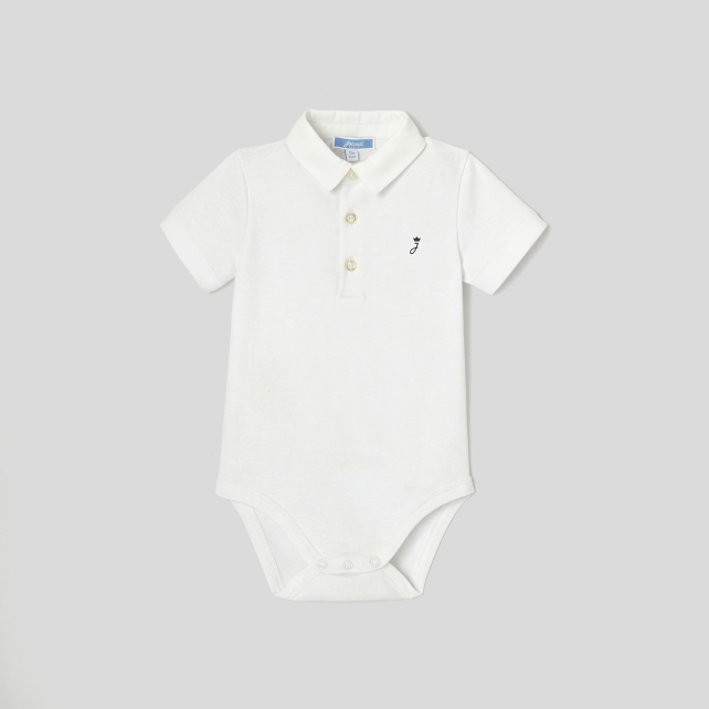Baby boy Oxford collar bodysuit Baby boy Oxford collar bodysuit