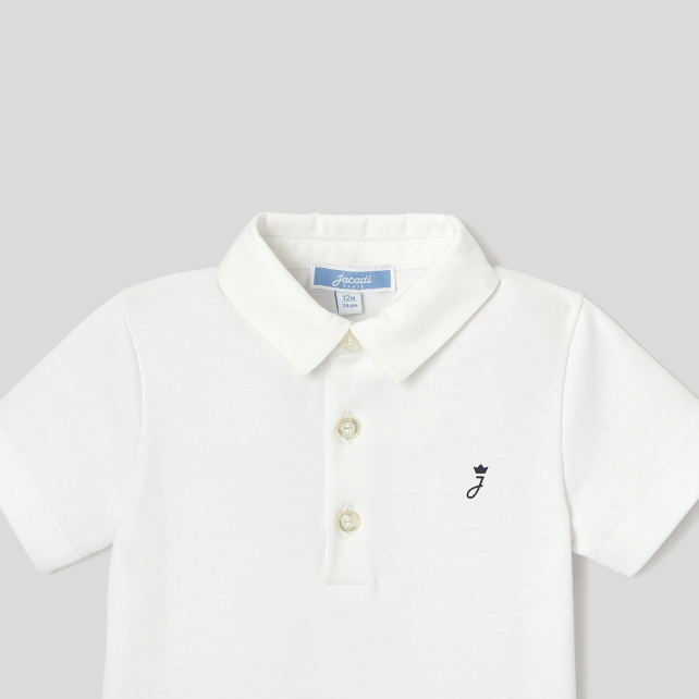 Baby boy Oxford collar bodysuit Baby boy Oxford collar bodysuit