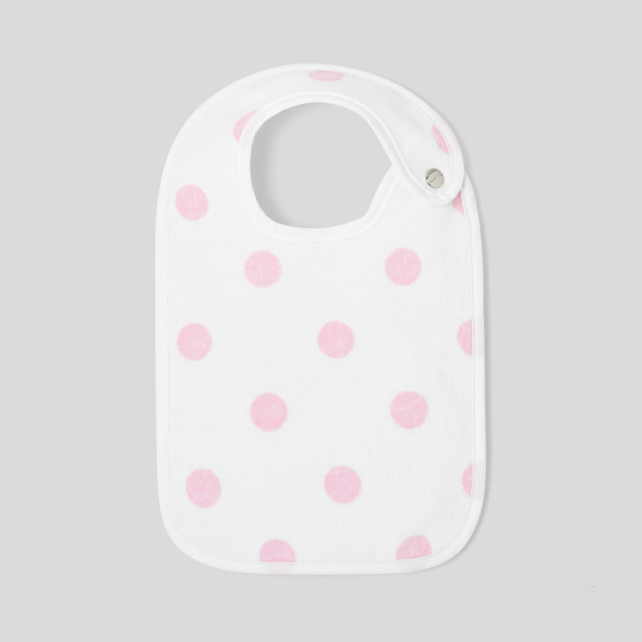 Polka dot bib Polka dot bib