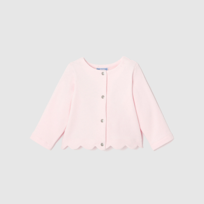 Toddler girl fleece cardigan