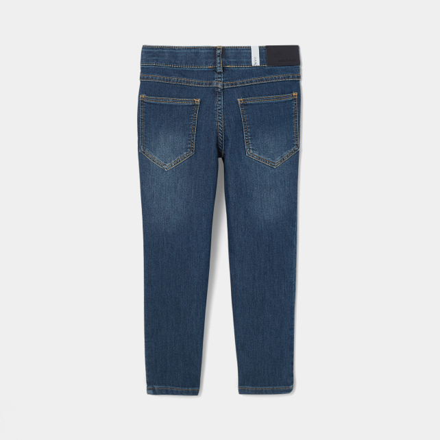 Boy denim-style fleece pants Boy denim-style fleece pants