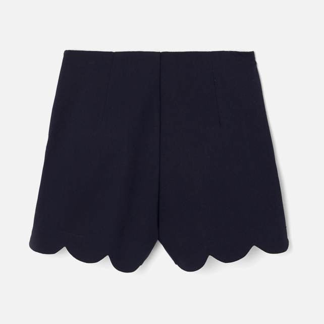 Girl cotton piqué shorts Girl cotton piqué shorts