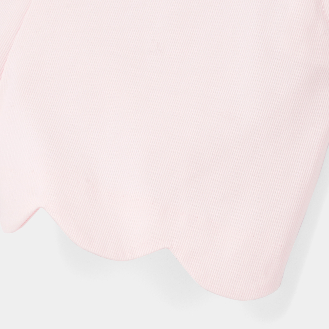 Girl cotton piqué shorts Girl cotton piqué shorts