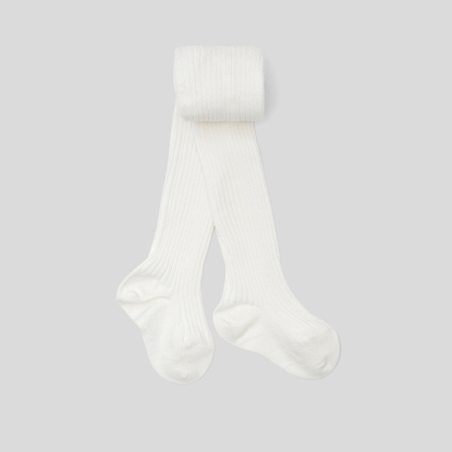 Collants côtelés bébé fille
