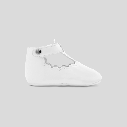 Baby girl patent t-bar shoes