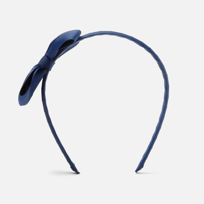 Headband with gros-grain bow