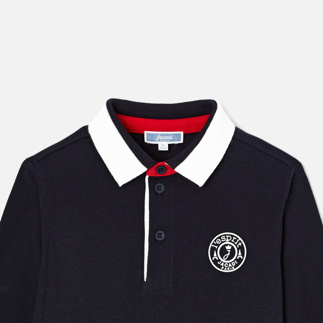 Boy Rugby spririt polo shirt Boy Rugby spririt polo shirt