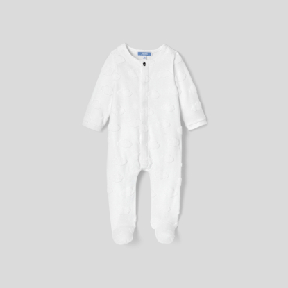 Baby cloud pattern pyjamas