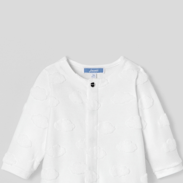 Baby cloud pattern pyjamas Baby cloud pattern pyjamas