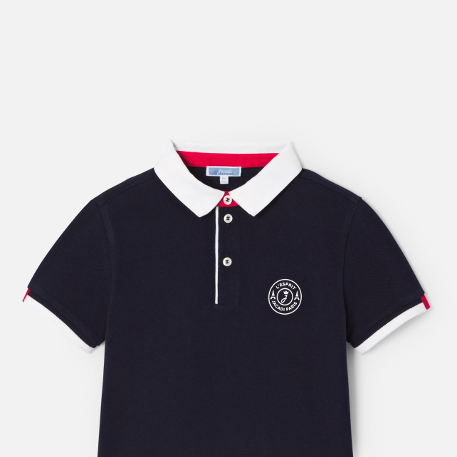 Boy short-sleeved polo shirt Boy short-sleeved polo shirt