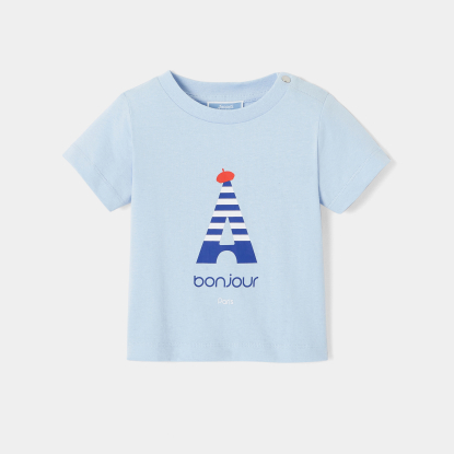 Toddler boy short-sleeved t-shirt