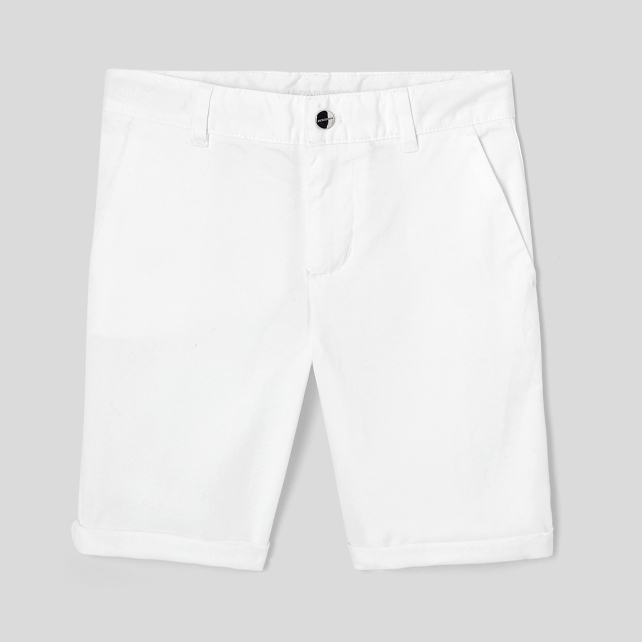 Boy slack fit bermuda shorts Boy slack fit bermuda shorts