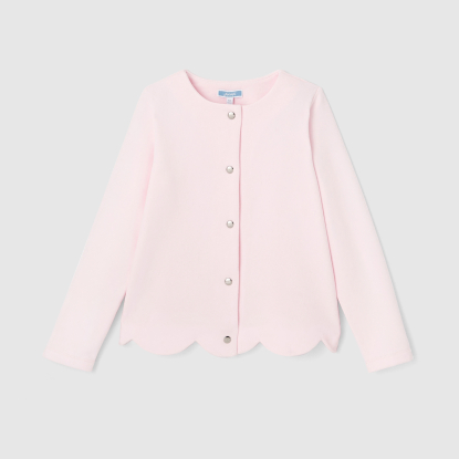 Cardigan en molleton enfant fille