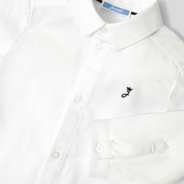 Chemise bébé garçon en coton Oxford Chemise bébé garçon en coton Oxford