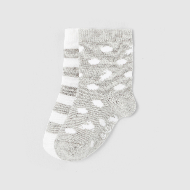 Duo de chaussettes bébé garçon Duo de chaussettes bébé garçon