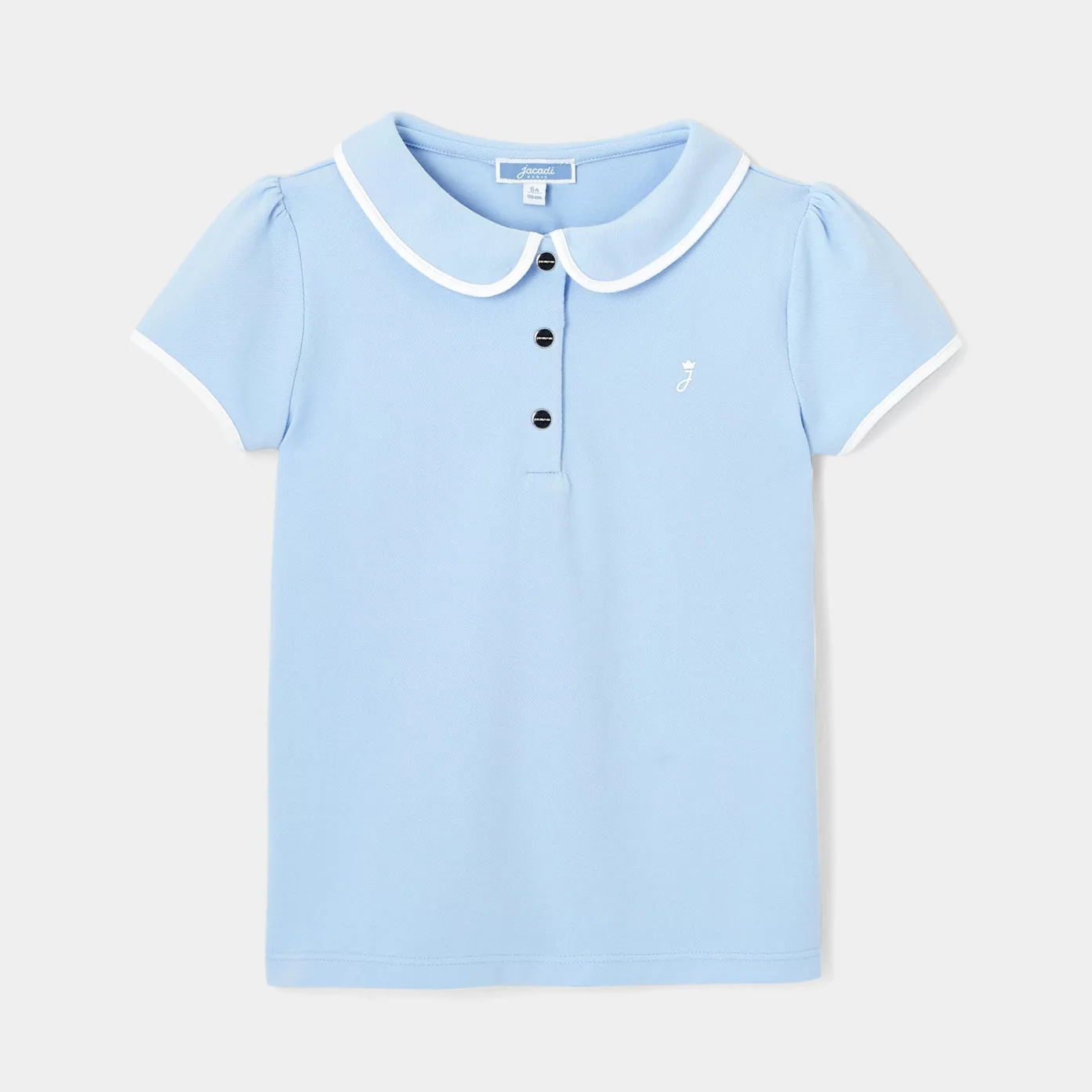 Girl short-sleeve polo shirt