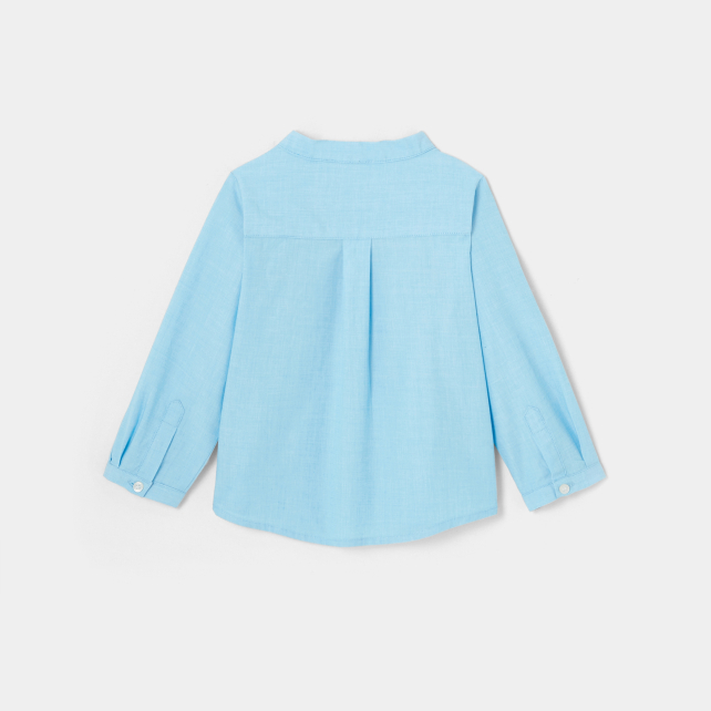 Chemise bébé garçon col tunisien Chemise bébé garçon col tunisien