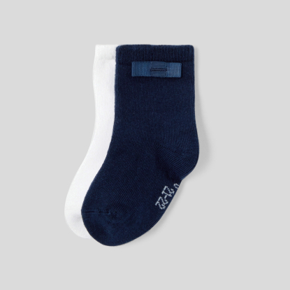 Toddler girl sock duo