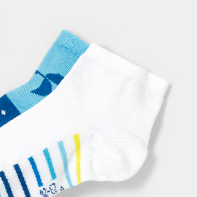 Duo de chaussettes enfant garçon Duo de chaussettes enfant garçon