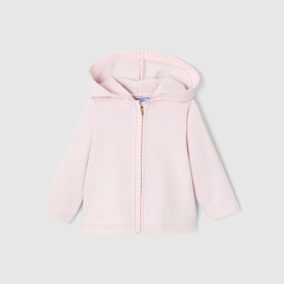 Sweat zippé bébé fille