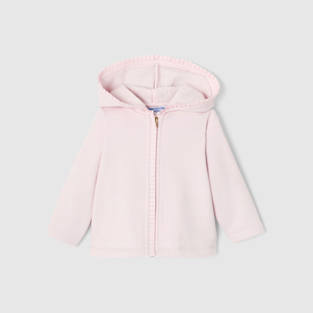 Baby girl zip-up sweatshirt Baby girl zip-up sweatshirt