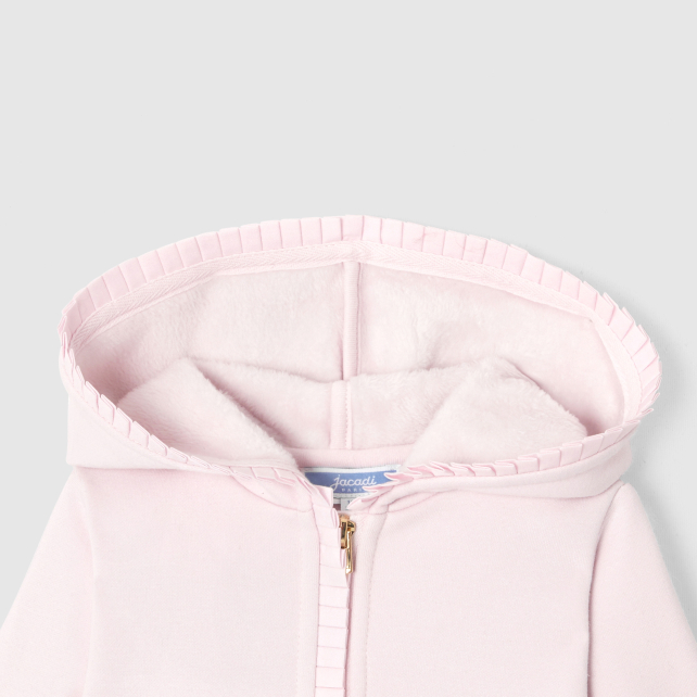 Baby girl zip-up sweatshirt Baby girl zip-up sweatshirt