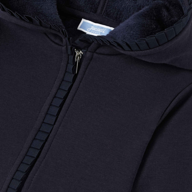 Baby girl zip-up sweatshirt Baby girl zip-up sweatshirt