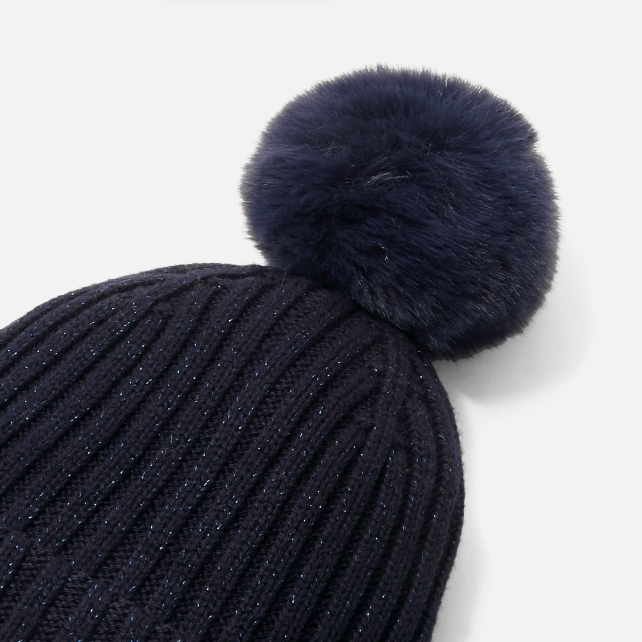 Girl hat with Lurex details Girl hat with Lurex details