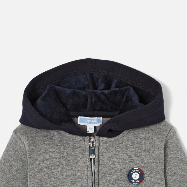 Baby boy zip-up sweatshirt Baby boy zip-up sweatshirt