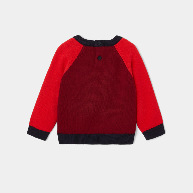 Pull bébé garçon Intarsia cheval Pull bébé garçon Intarsia cheval