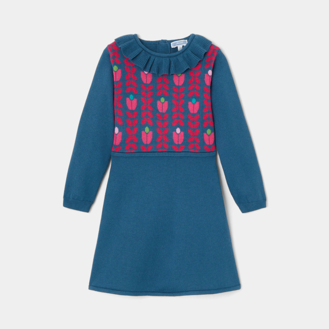 Robe enfant fille en tricot Robe enfant fille en tricot