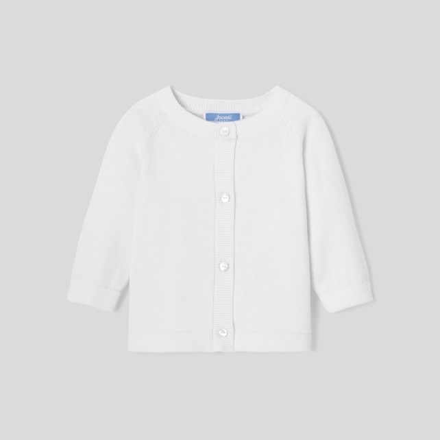Baby girl jersey cardigan Baby girl jersey cardigan