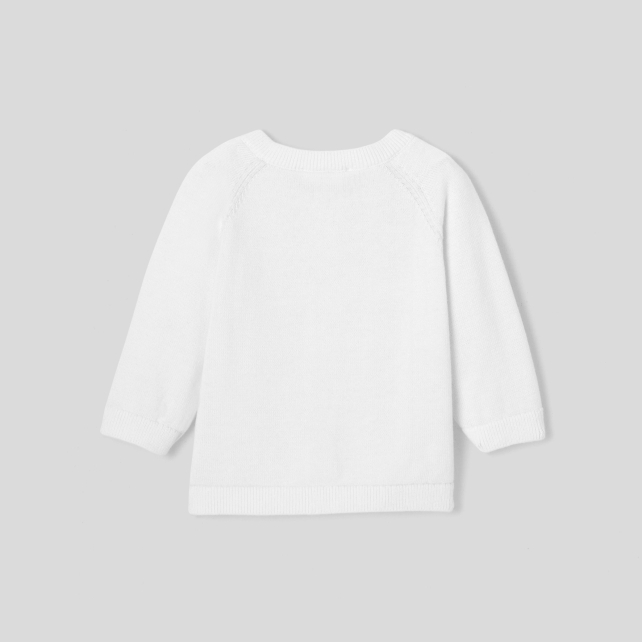 Baby girl jersey cardigan Baby girl jersey cardigan