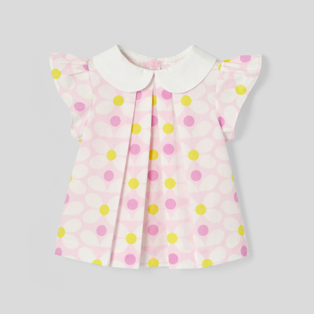Baby girl short-sleeve blouse Baby girl short-sleeve blouse