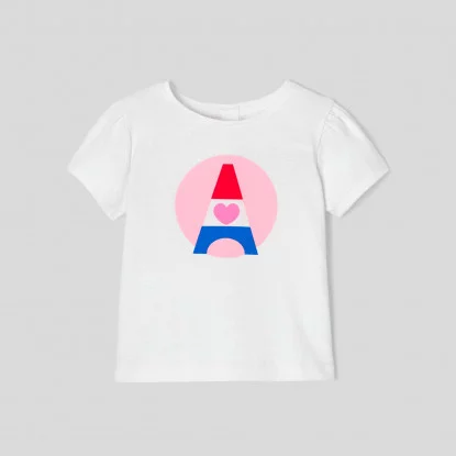 Baby girl Organic cotton t-shirt