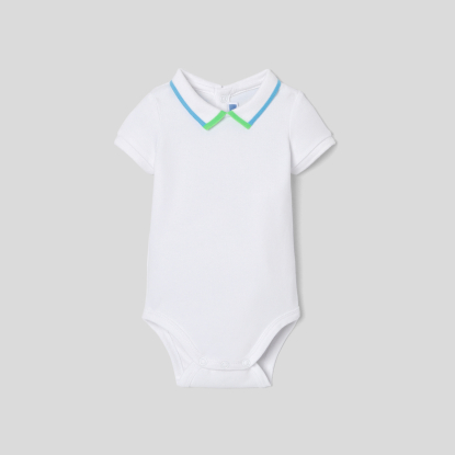 Baby boy short sleeve bodysuit