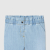 Baby girl trousers in light denim Baby girl trousers in light denim