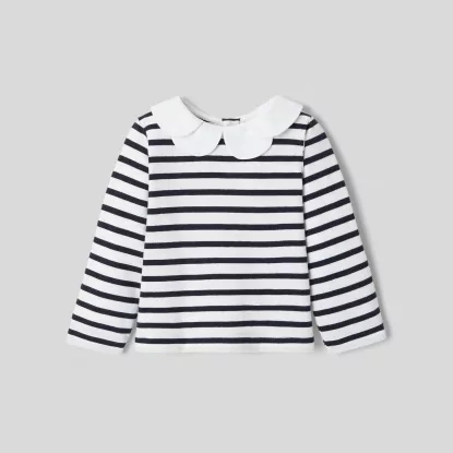 Baby girl's sailor shirt